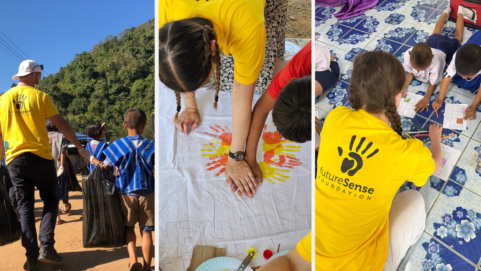 Australian university students volunteer abroad with international development charity, the FutureSense Foundation